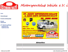 Tablet Screenshot of osterburg-rallye.de
